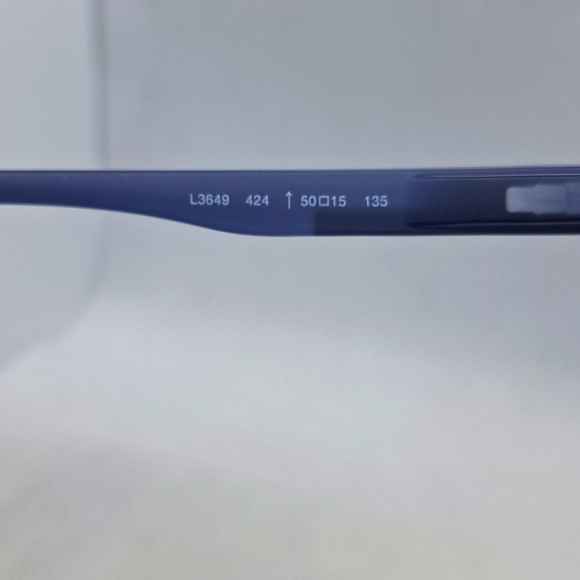 LACOSTE L3649  c.424   gr:50-15-135   Rx Eyeglass Frame, Pre-Owned - Picture 5 of 7